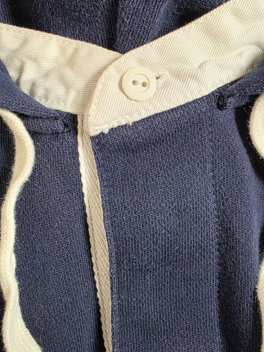 Polo by Ralph Lauren Navy Hoodie with White Winged 'R' Patch